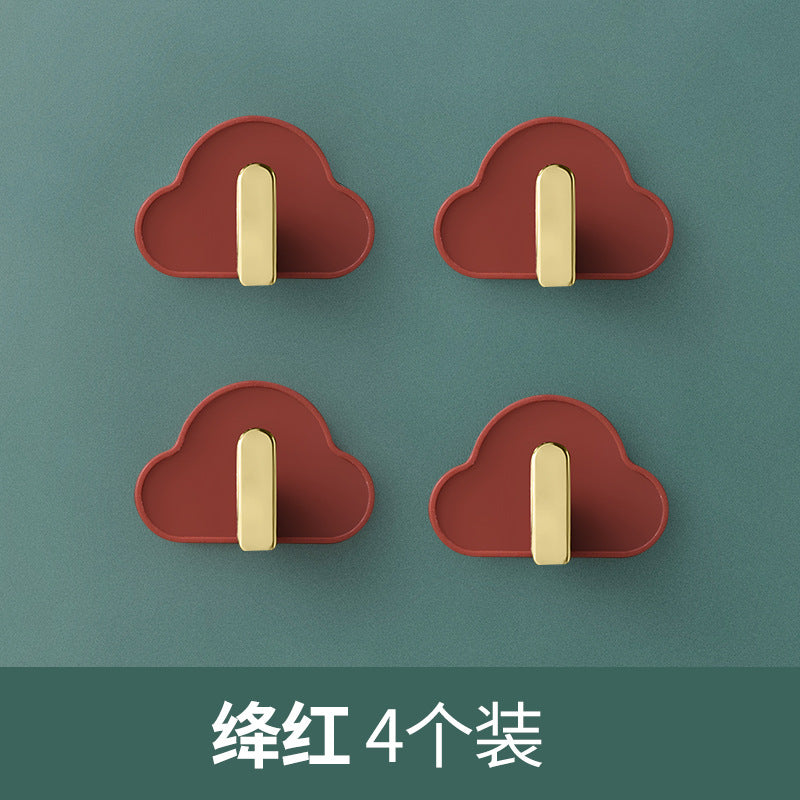 Cloud L-Shaped No-Trace Adhesive Hook