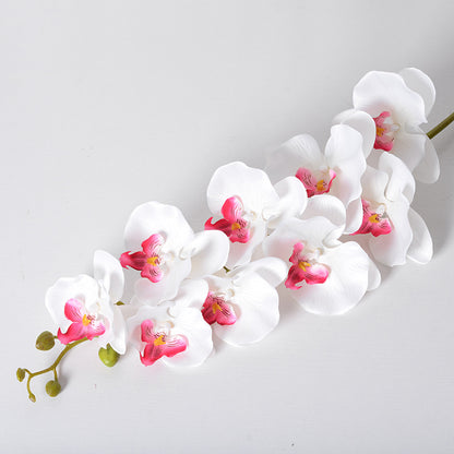 Single artificial flower 9-head Phalaenopsis orchid