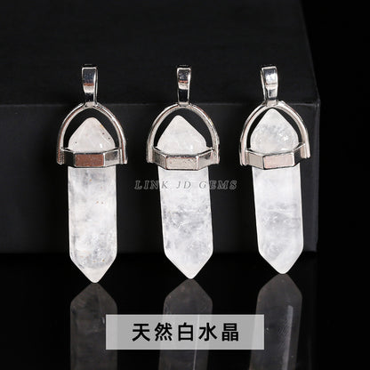 Hexagonal pillar pendant