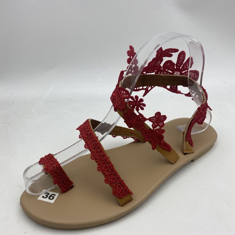 Flower Casual Flat Roman Sandals Women