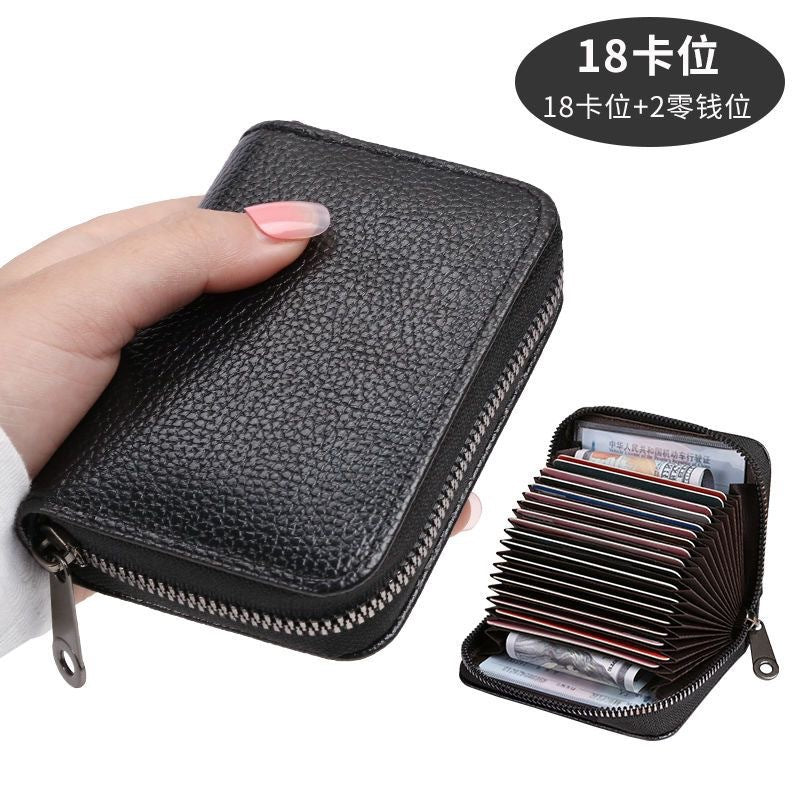 Ultra-thin card cover, small women's card bag, wallet.