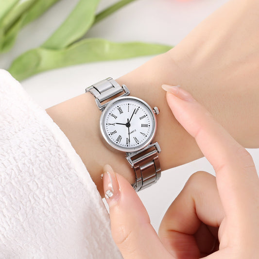 Korean Style Vintage Small Women's Quartz Watch