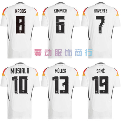 24 Euro Germany Home Away Wirtz Musiala Havertz Kroos M¨¹ller Jersey