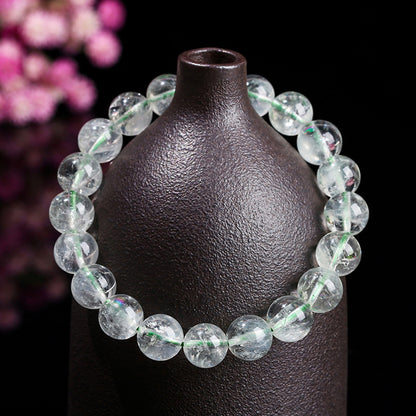 7A Natural Green Asai Crystal Bracelet