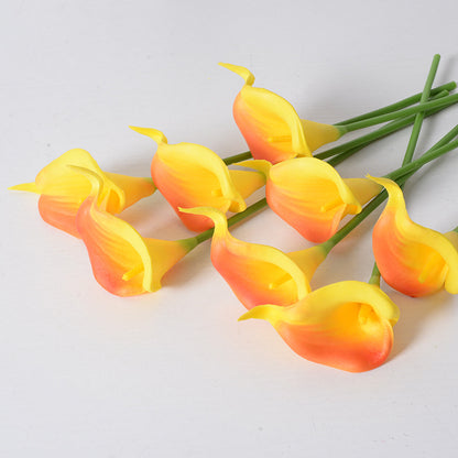 Mini PU Calla Lily Artificial Flower