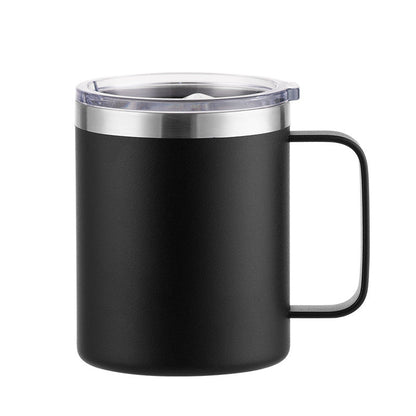 Office household handle with lid thermos cup