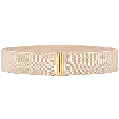 Wide waist seal elastic belt