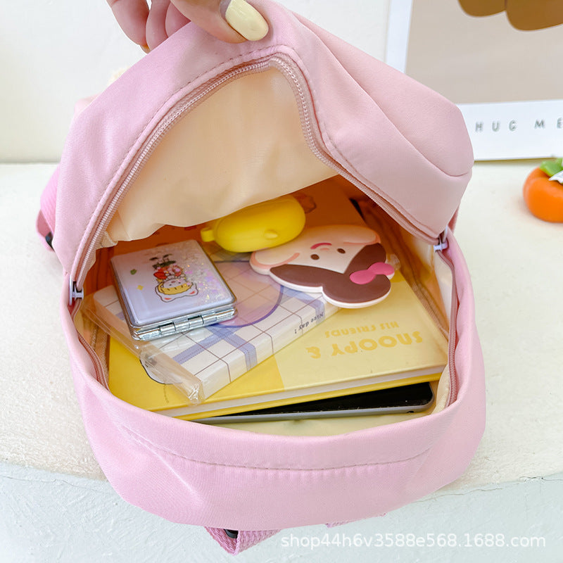 Korean version of bear primary school student backpack