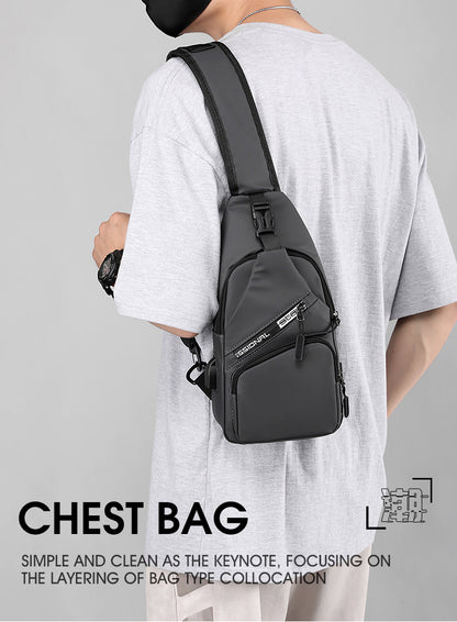 Breast bag rechargeable design men's model