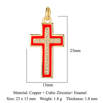 Virgin Angel Copper Zircon Pendant