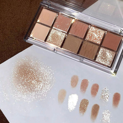 Paleta de sombras de ojos Stardust de 10 colores 