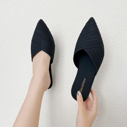 Baotou half slippers woman