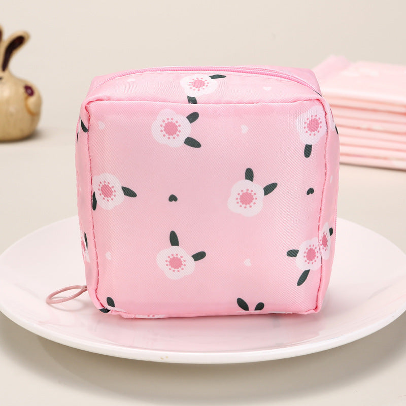 Cute Cartoon Menstrual Pad Organizer