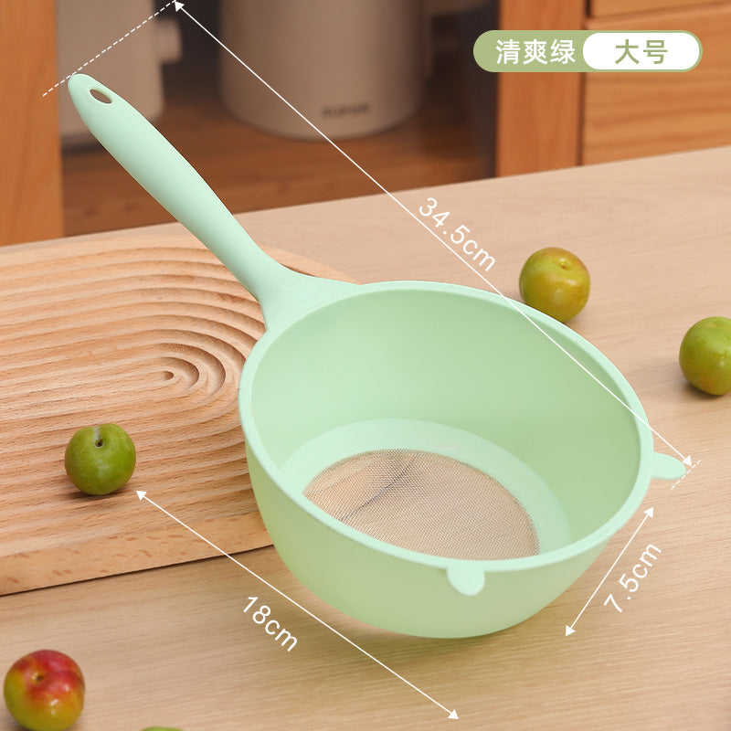 Plastic Rice Washing Spoon Multi-Function Strainer