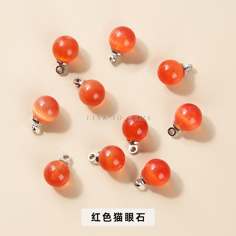 Round bead pendant DIY jewelry accessories