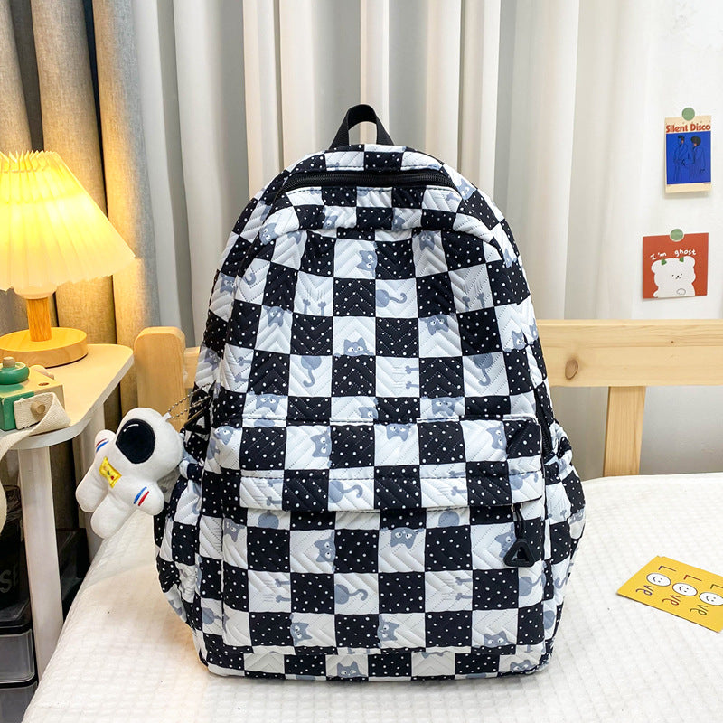 Large capacity school bag backpack