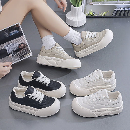 Spring and autumn fashionable all-match women's canvas shoes