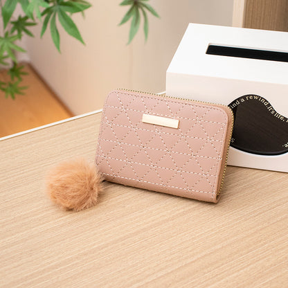 With hairball wallet small card bag