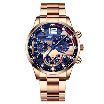 Reloj para hombre con calendario luminoso transfronterizo 