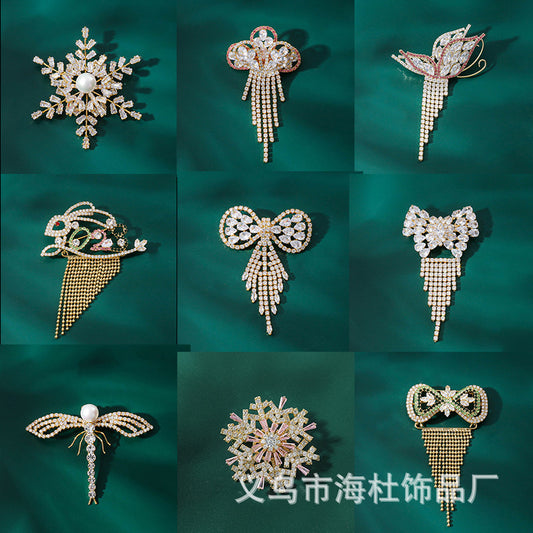 Wholesale of fringed brooch accessories