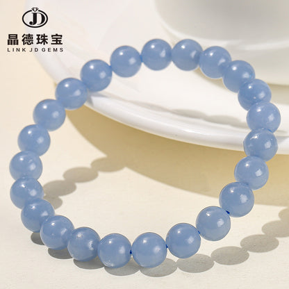 7A Natural Blue Angel Stone Bracelet