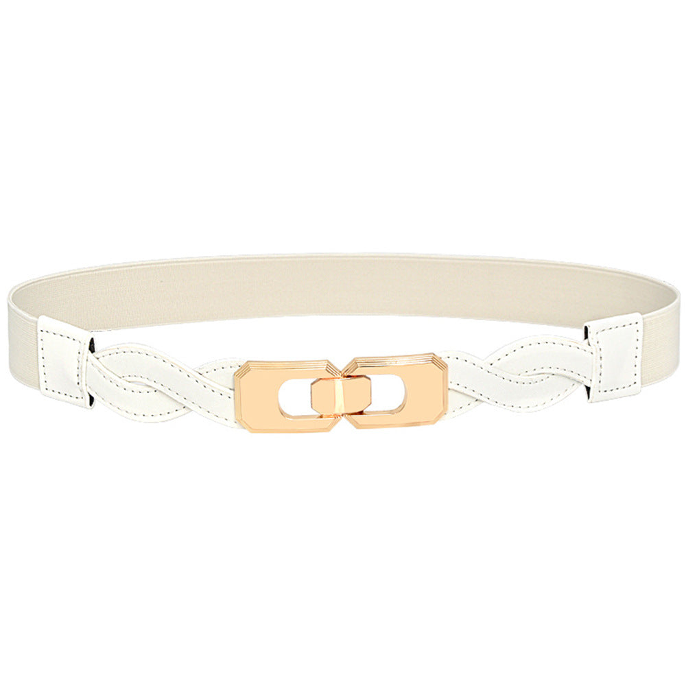 Thin belt waist women's fashion