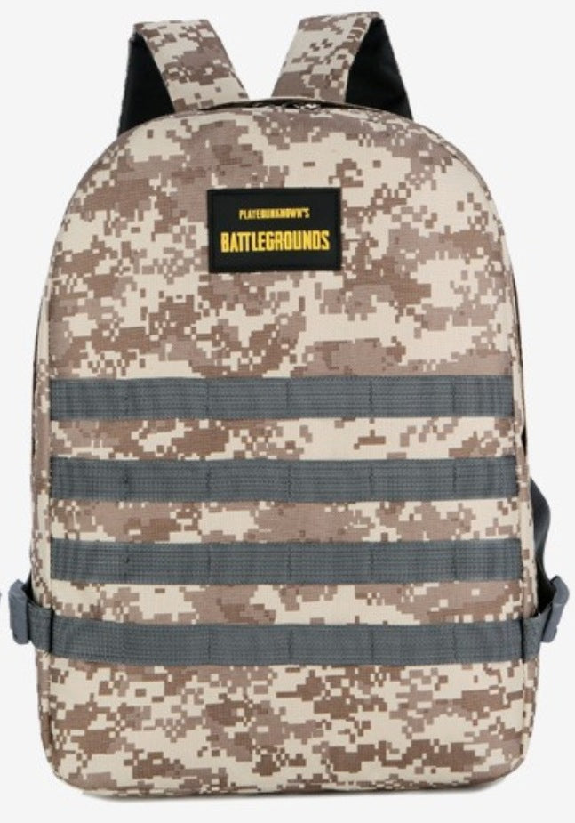 Camouflage double shoulder large capacity schoolbag travel bag