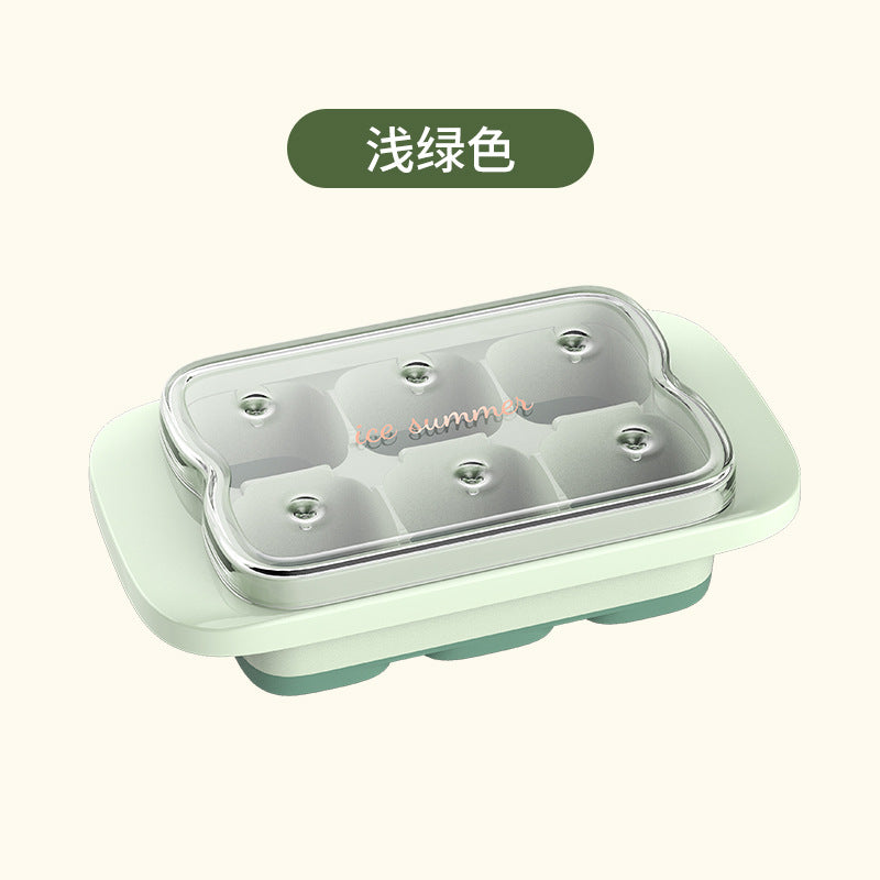 Silicone Mini Ice Cube Tray with Lid