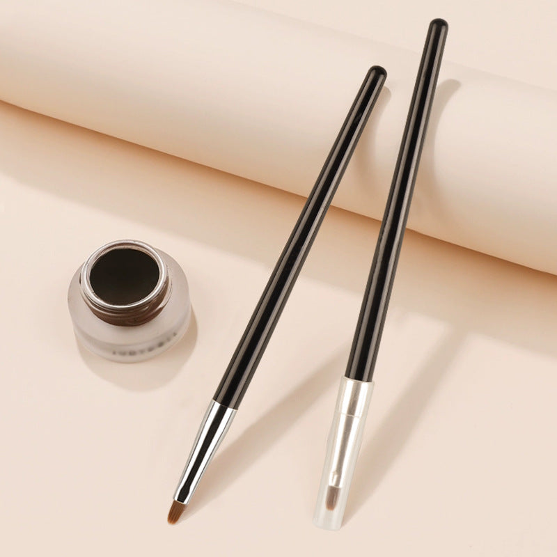 Fiber Hair Detail Eyeliner Brush with Cap