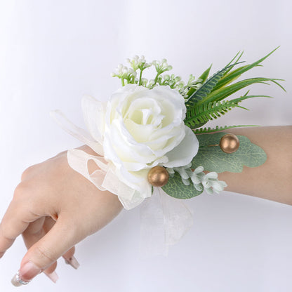 Bride and Groom Wedding Corsage