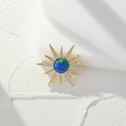 Star System Sun God Dream Brooch