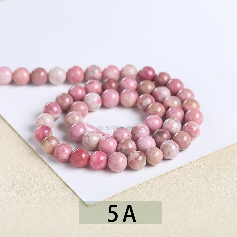 Rose stone loose beads DIY jewelry accessories