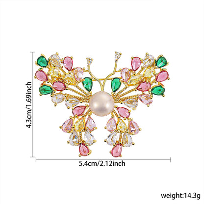 New zircon brooch fashion