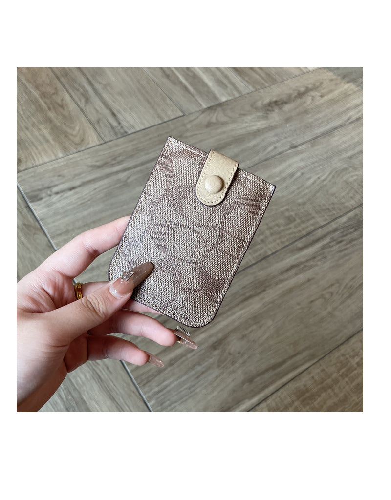 Premium women's multi-card wallet