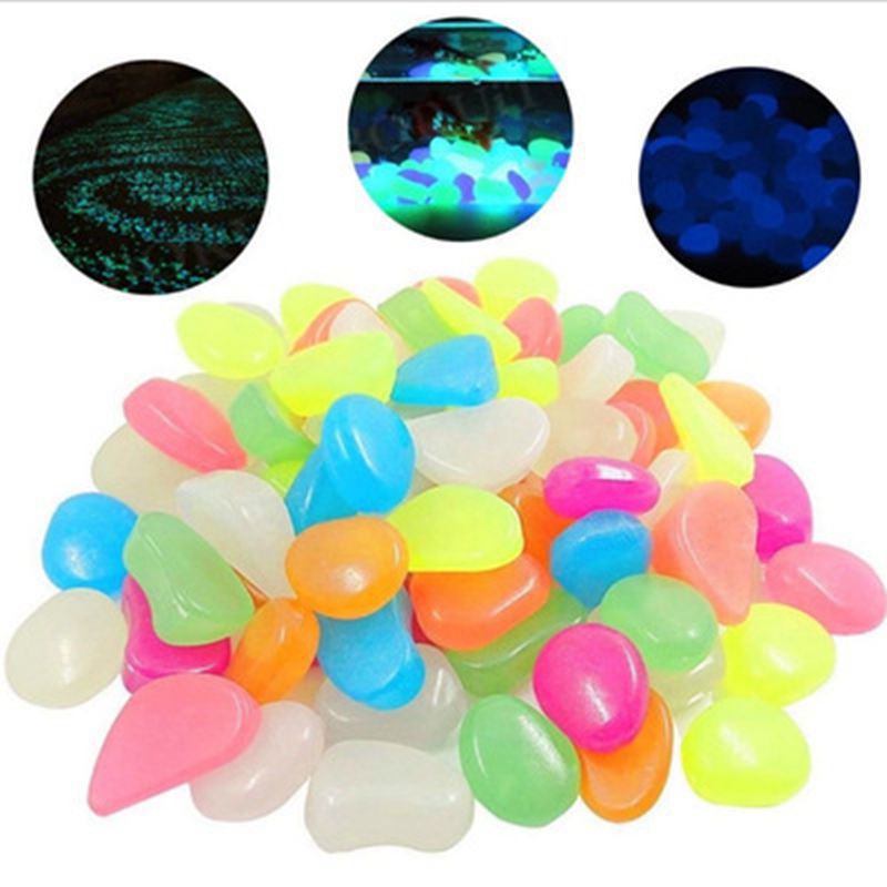 Large Glow-in-the-Dark Aquarium Gravel