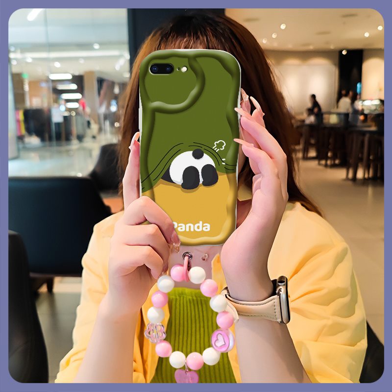 iPhone 7/8 Plus Cute Pet Wave Frame Case