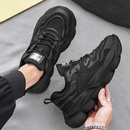 Thick-Soled Elevated Sports Casual Sneakers