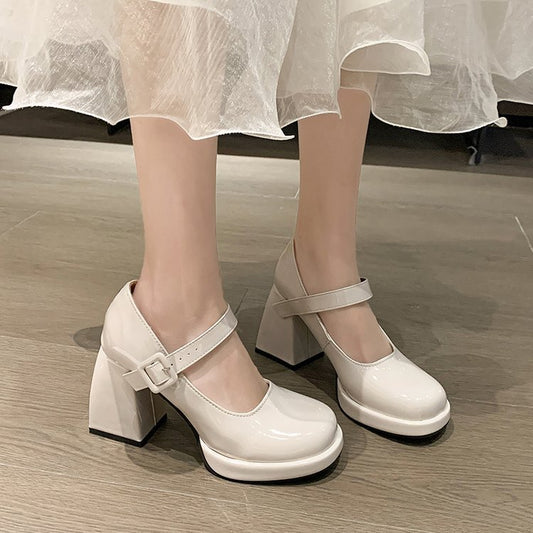 French platform shoes fashion