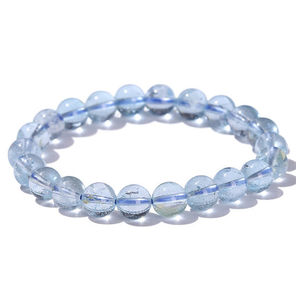 Natural blue topaz bracelet.