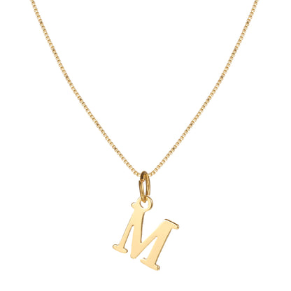 26 letters necklace simple