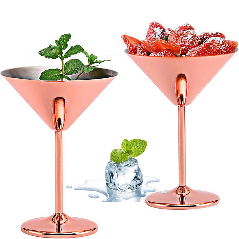 Bar wine glass mixing glass