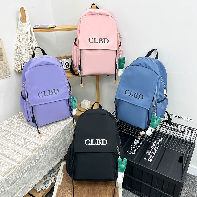 3-piece school bag, multifunctional computer bag nylon backpack