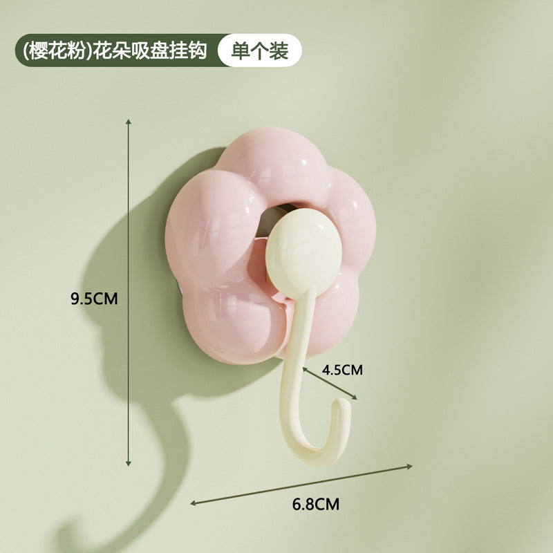 Flower Suction Cup Hooks