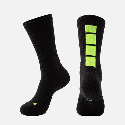 Influencer Elite Thick Long Basketball Socks For Adults And Students