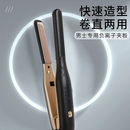 Curling iron women men short hair splint