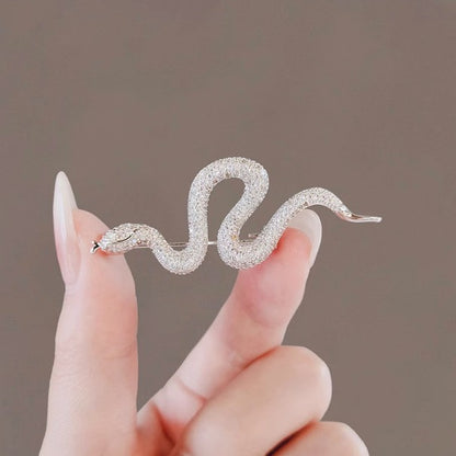 New snake brooch