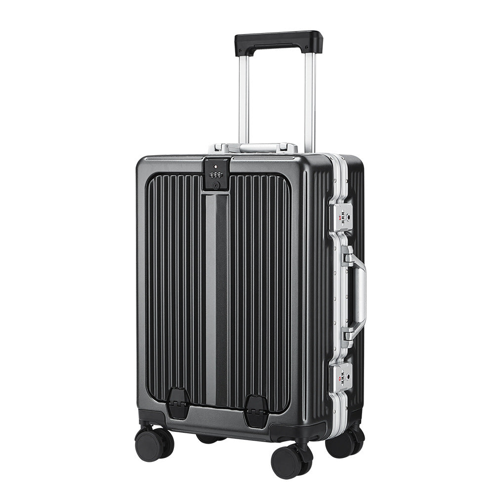 Aluminum frame suitcase 24 inch anti-drop