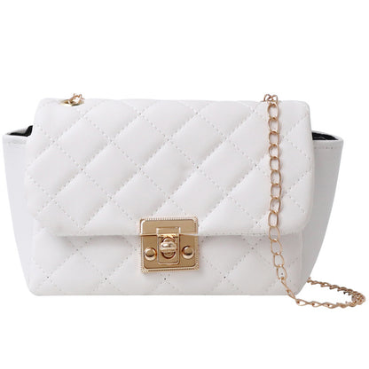 Embroidered Versatile Shoulder Bag Chain Crossbody Bag