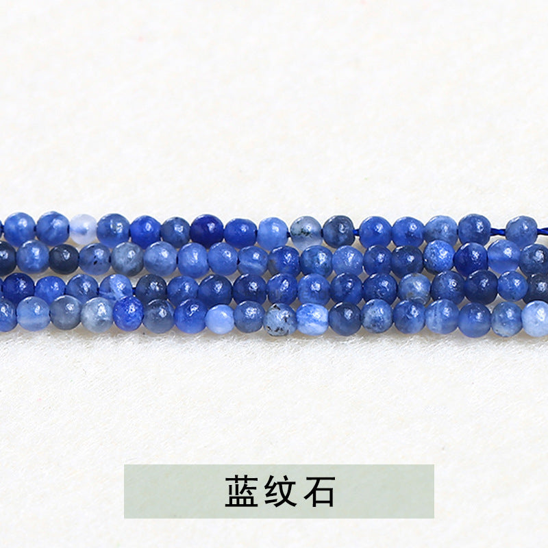 3Mm Natural Crystal Colorful Tourmaline Beads Loose Beads