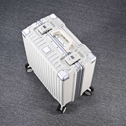 Aluminum frame trolley case 18 inches